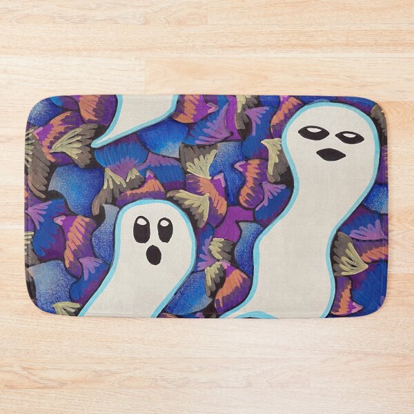 Item preview, Trippy Spooky Ghost Flowers designed and sold by artbyalette.