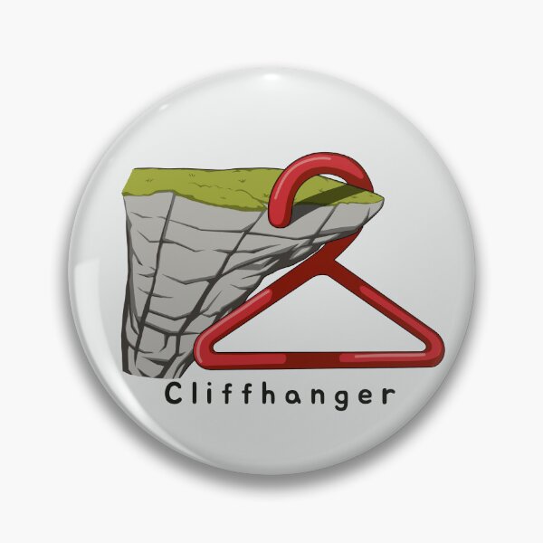 Item preview, Cliffhanger with caption designed and sold by RJ Draws.