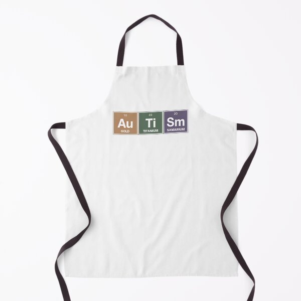 Item preview, Autism Awareness Elements Periodic Table designed and sold by SillyDarkShop.