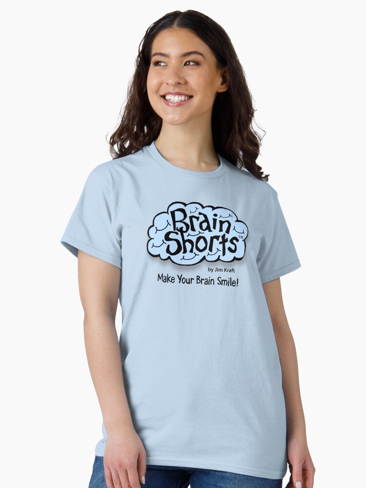 Thumbnail 1 of 7, Classic T-Shirt, Brain Shorts Fan designed and sold by jimkraft777.