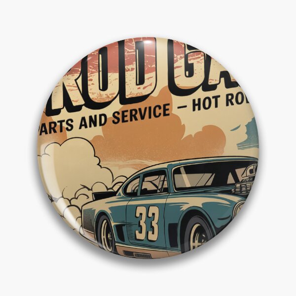 Item preview, 1960's style Hot Rod Signage designed and sold by Random Designs.