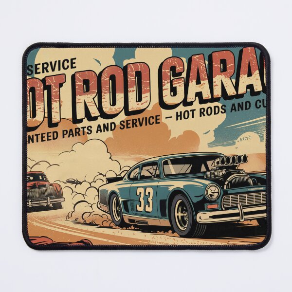 Item preview, 1960's style Hot Rod Signage designed and sold by Random Designs.
