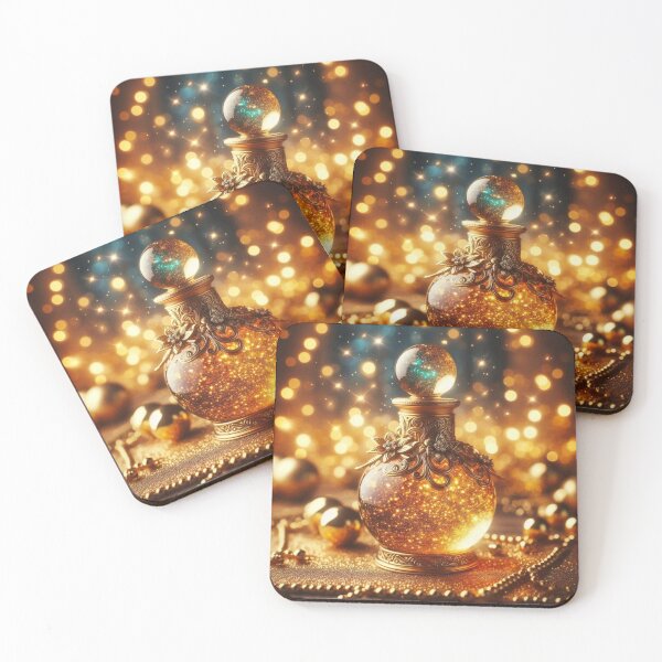 Item preview, Golden Glitter Bottle designed and sold by connie campbell.