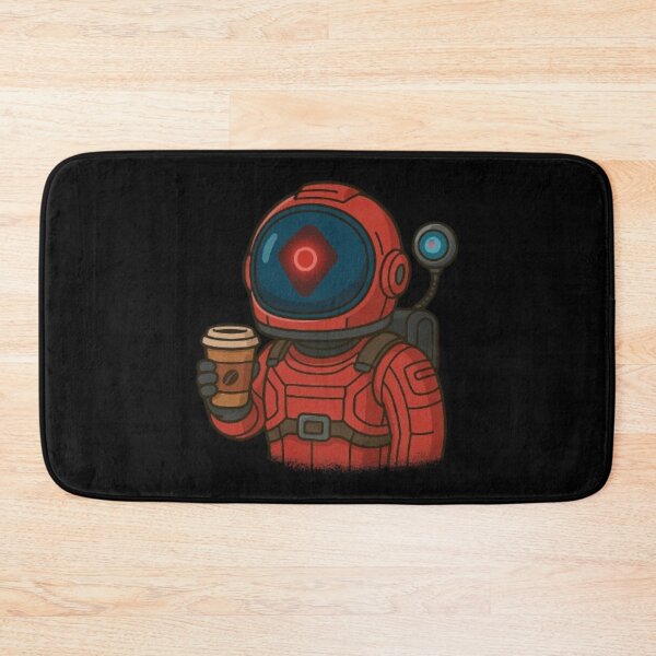Item preview, No Man's Sky Guy Drinking Coffee designed and sold by ContTraders.