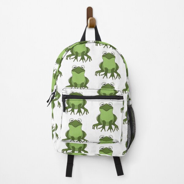 Item preview, A Bunch of Colorful Frogs! Dark Green Frog! designed and sold by CoffeeTechNerd.