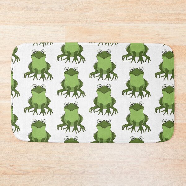 Item preview, A Bunch of Colorful Frogs! Dark Green Frog! designed and sold by CoffeeTechNerd.