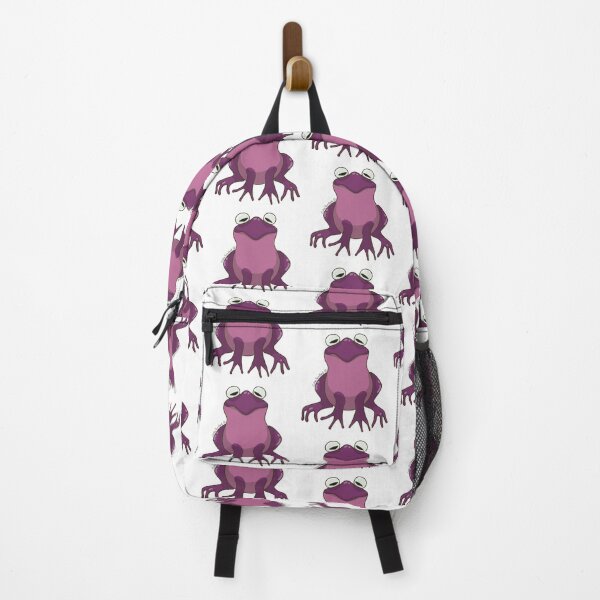 Item preview, A Bunch of Colorful Frogs! Dark Pink Frog! designed and sold by CoffeeTechNerd.