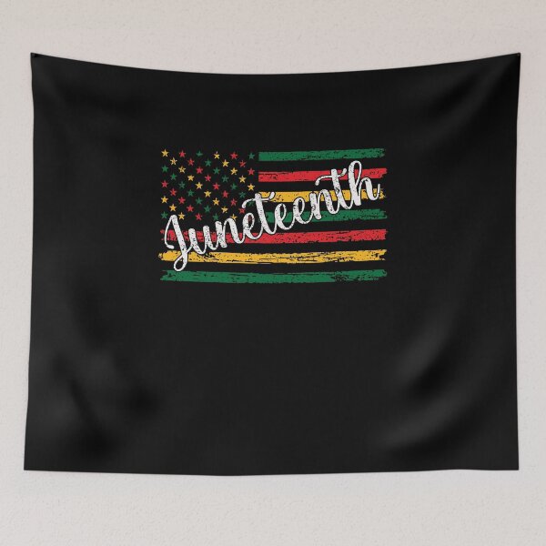 Item preview, 1865 Juneteenth Black History American Flag African designed and sold by facegm.
