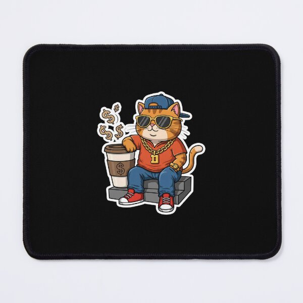 Item preview, Coffee, Cats & Confidence – The Badass Way designed and sold by Meow Cat.