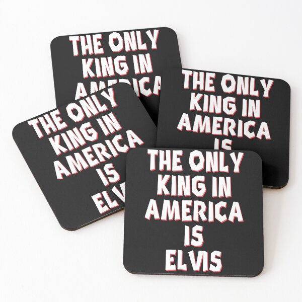 Item preview, The Only King in America is ELVIS designed and sold by EstelleStar.