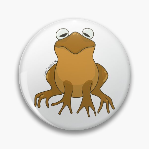 Item preview, A Bunch of Colorful Frogs! Orange Frog! designed and sold by CoffeeTechNerd.