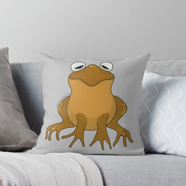 Item preview, A Bunch of Colorful Frogs! Orange Frog! designed and sold by CoffeeTechNerd.