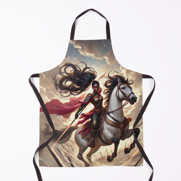 Item preview, Afrocentric Anime Warrior designed and sold by Uluvet Design Studio.