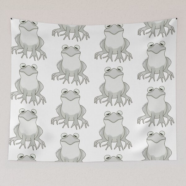 Item preview, A Bunch of Colorful Frogs! Platinum Frog! designed and sold by CoffeeTechNerd.