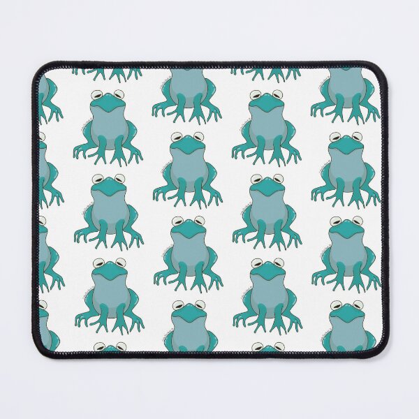 Item preview, A Bunch of Colorful Frogs! Teal Frog! designed and sold by CoffeeTechNerd.