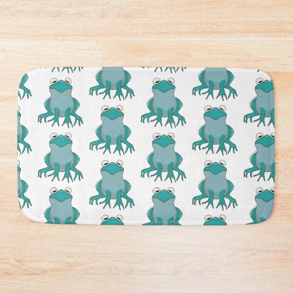 Item preview, A Bunch of Colorful Frogs! Teal Frog! designed and sold by CoffeeTechNerd.