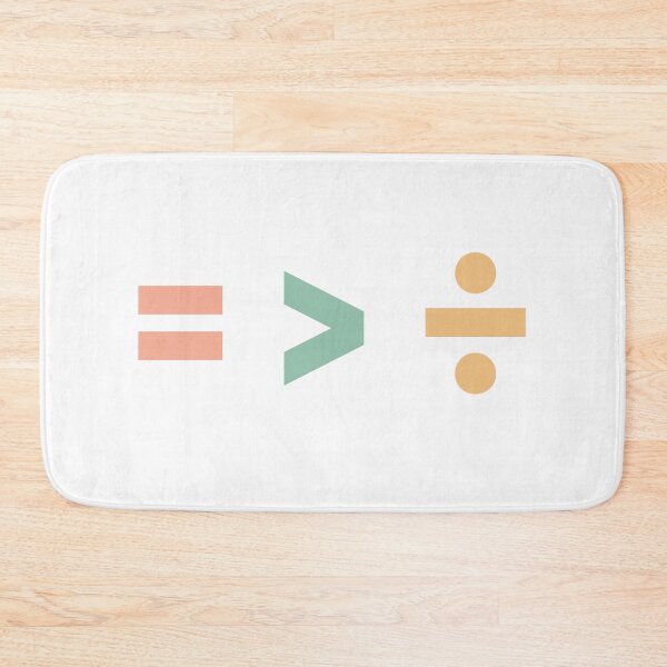 Item preview, Equality Is Greater Than Division designed and sold by Alberto Dominguez.