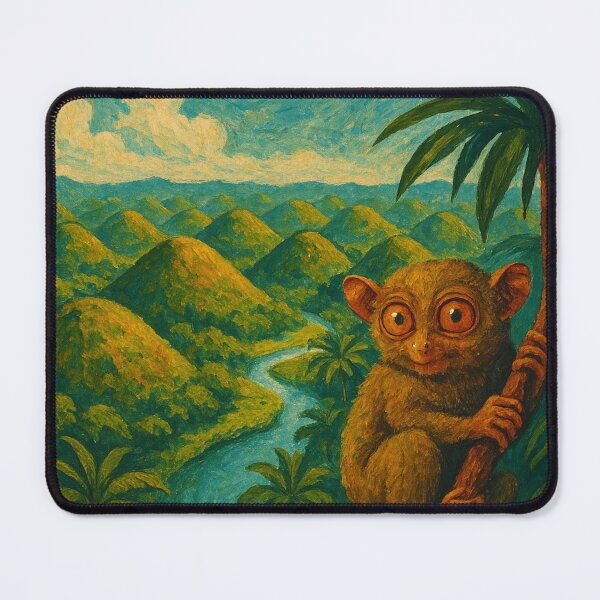 Item preview, Bohol Chocolate Hills Tarsier Wildlife Philippines designed and sold by Places On Earth.