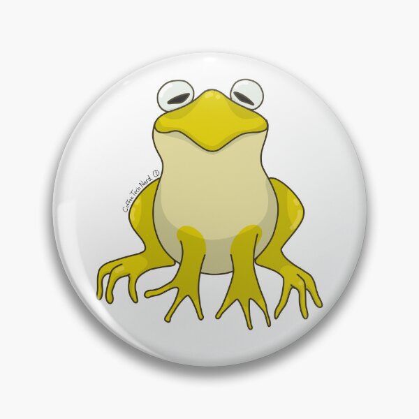 Item preview, A Bunch of Colorful Frogs! Yellow Frog! designed and sold by CoffeeTechNerd.