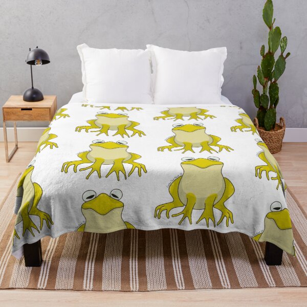 Item preview, A Bunch of Colorful Frogs! Yellow Frog! designed and sold by CoffeeTechNerd.