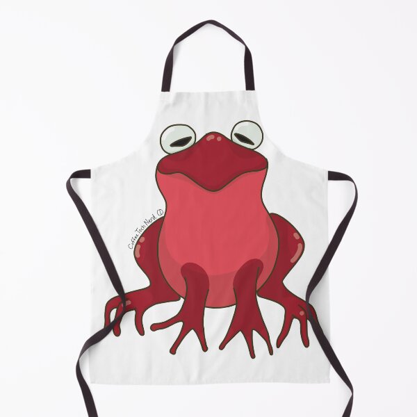 Item preview, A Bunch of Colorful Frogs! Red Frog! designed and sold by CoffeeTechNerd.