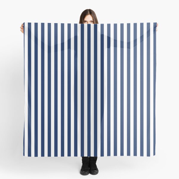 Item preview, Navy blue and white stripes simple pattern designed and sold by patterncrow.