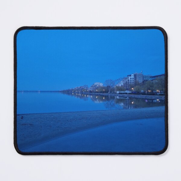 Item preview, Sapphire Blue Water of Lake Balaton at Twilight designed and sold by Gaboro.