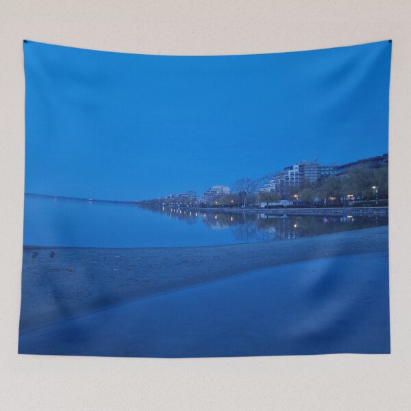 Item preview, Sapphire Blue Water of Lake Balaton at Twilight designed and sold by Gaboro.