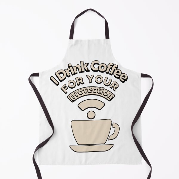 Item preview,  I Drink Coffee for Your Protection   designed and sold by ArtDesignTp.