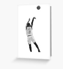 Dwyane Wade Game Winner Greeting Card