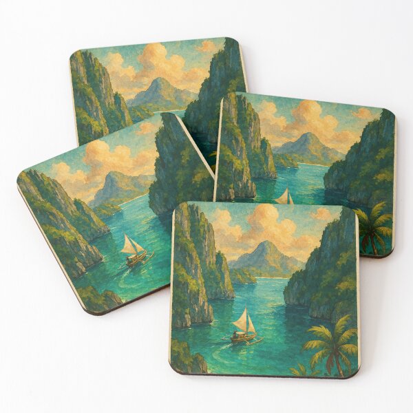 Item preview, Palawan Bacuit Bay Sailing Tropical Philippines Escape designed and sold by Places On Earth.