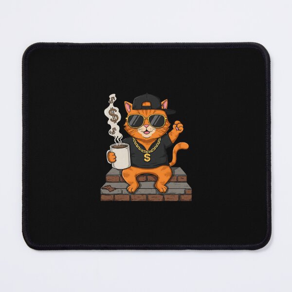 Item preview, Chill Like This Cat – With Coffee & Swag designed and sold by Meow Cat.