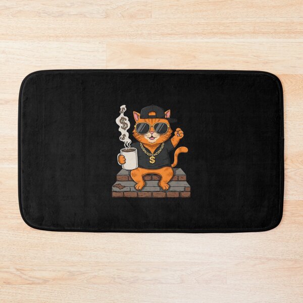 Item preview,  Chill Like This Cat – With Coffee & Swag designed and sold by Meow Cat.