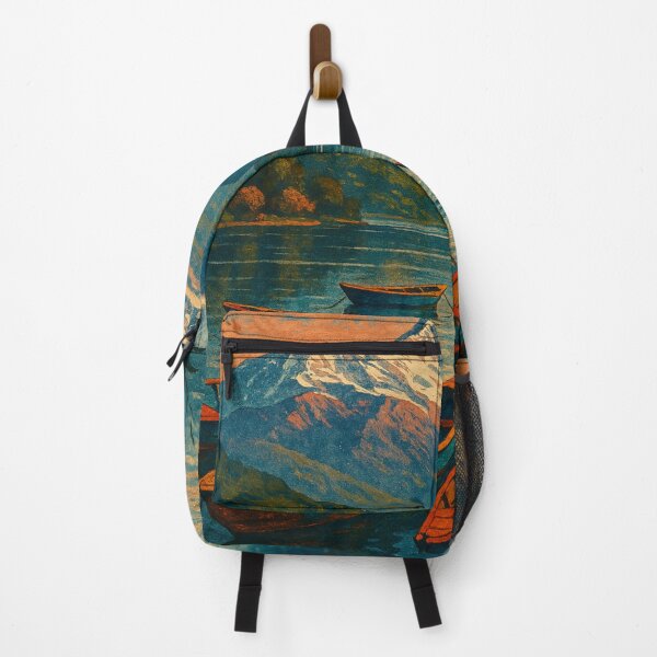 Item preview, Pokhara Fewa Lake Machapuchare Himalayas Nepal designed and sold by Places On Earth.