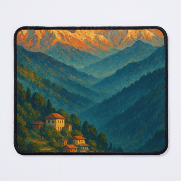 Item preview, Kanchenjunga Himalayan Mountain Sunrise Darjeeling View designed and sold by Places On Earth.