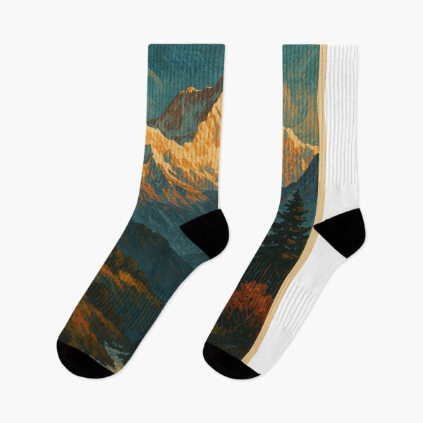 Item preview, Kanchenjunga Sikkim Mountains Autumn Valley Himalayas designed and sold by Places On Earth.