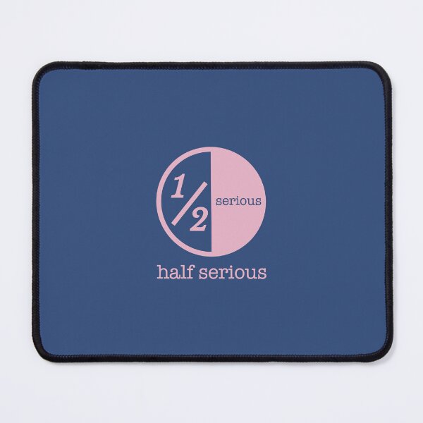 Item preview, Half Serious - pink logo designed and sold by Half Serious.