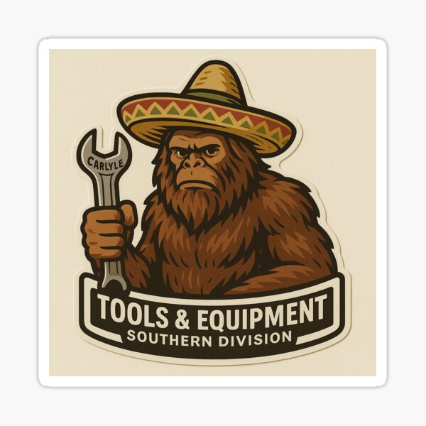 Item preview, Bigfoot with sombrero  designed and sold by EL-Squatcho.