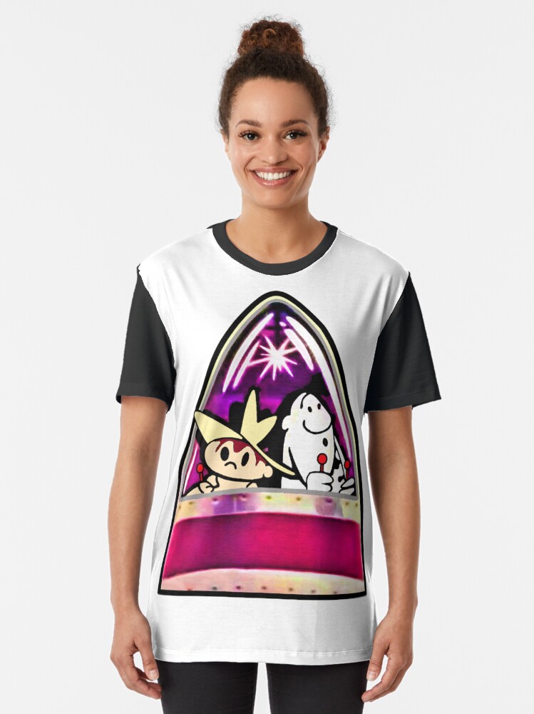 Alternate view of Ready for Blast-Off, Scratch & Squeak Graphic T-Shirt