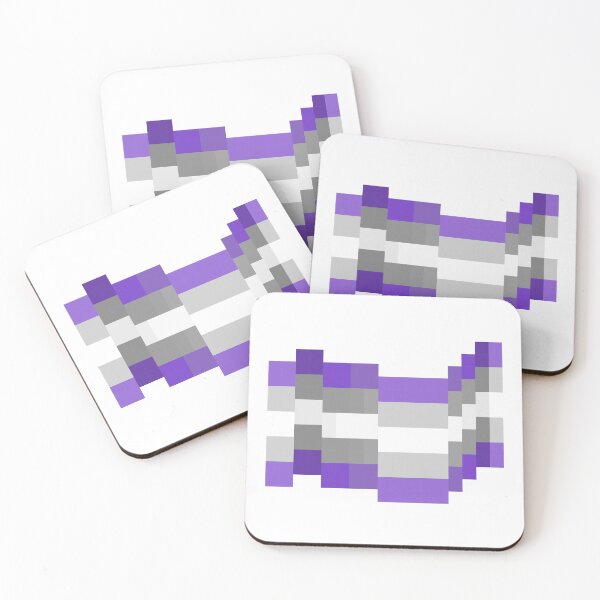 Item preview, Pixel Pride Flag Greysexual designed and sold by HarveyHandcraftsandDesigns.