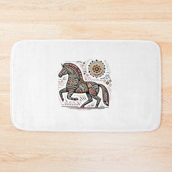 Item preview, Equine Tapestry: A Journey in Prismatic Motion designed and sold by ZenOfAIarts.