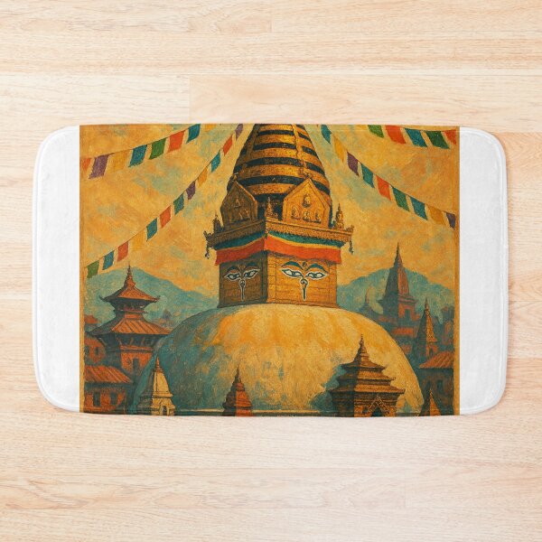 Item preview, Kathmandu Swayambhunath Stupa Nepal Buddhist Heritage designed and sold by Places On Earth.