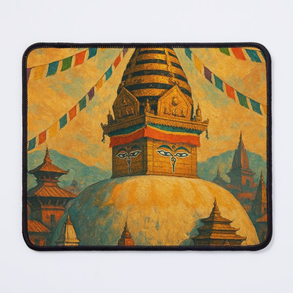 Item preview, Kathmandu Swayambhunath Stupa Nepal Buddhist Heritage designed and sold by Places On Earth.