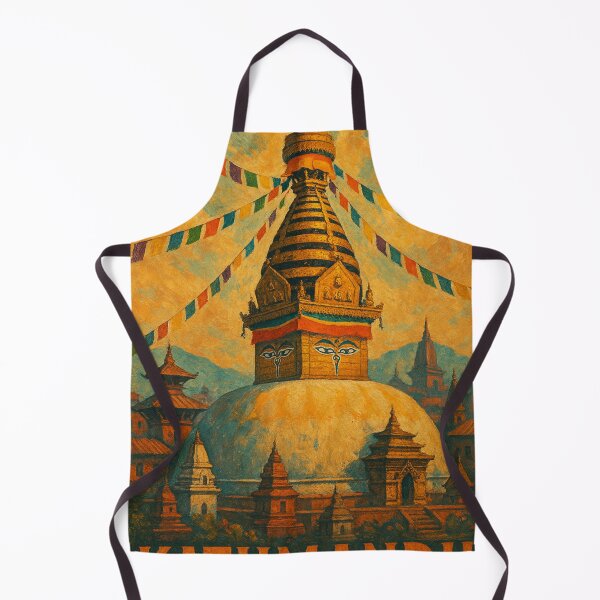 Item preview, Kathmandu Swayambhunath Stupa Nepal Buddhist Heritage designed and sold by Places On Earth.
