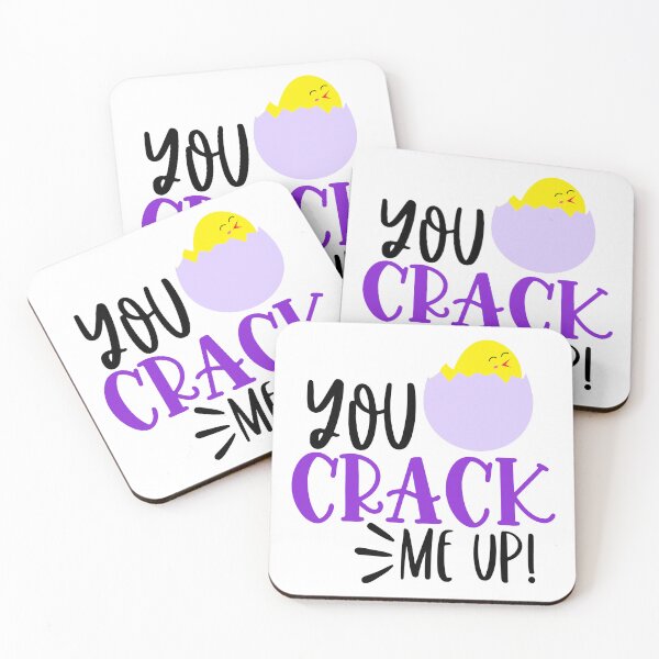 Item preview, You Crack Me Up Funny Easter Egg Chick designed and sold by ArtHavenDesign.