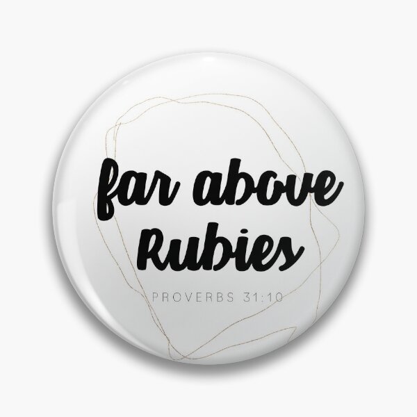 Item preview, Far Above Rubies designed and sold by goldencreate1.