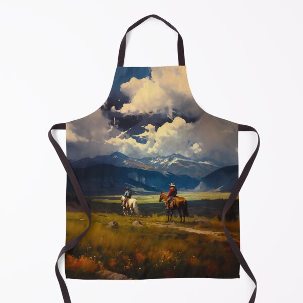 Item preview, Mountain cowboys. Original oil artwork. Cowboy western painting. Digital art Print. Poster. Home Decor. designed and sold by organicflowart.