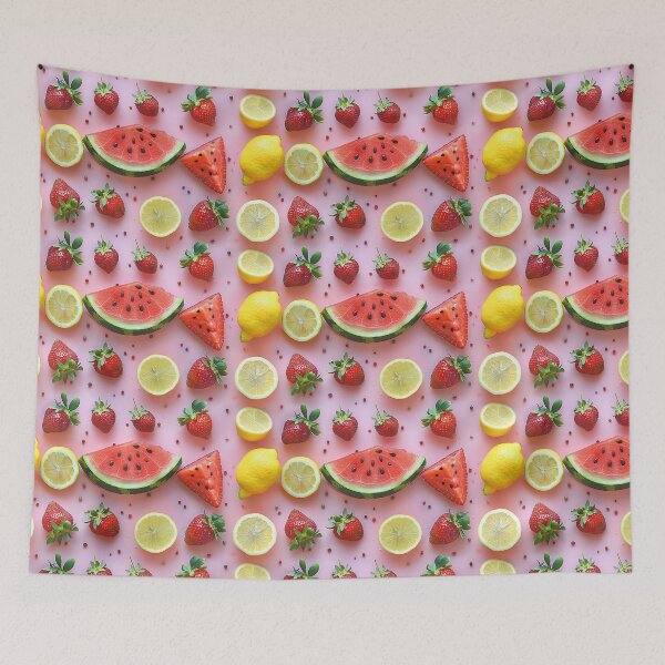 Item preview, Summer Fruit Burst on Pink designed and sold by NTGUILTY.