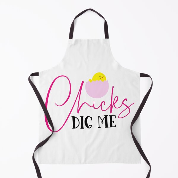 Item preview, Chicks Dig Me Funny Easter Pun designed and sold by ArtHavenDesign.