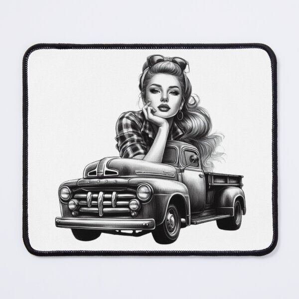 Item preview, "Retro Glamour: Charm and Audacity of Pin-Ups” designed and sold by CHRIST5000.